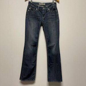 BIG STAR Hazel Curvy Fit Mid Rise Bootcut Denim Jeans Size 26L